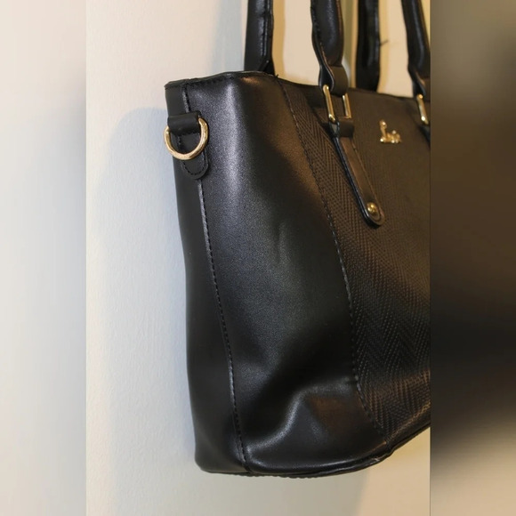 C- Lavie World black horse faux leather tote handbag - Picture 5 of 12